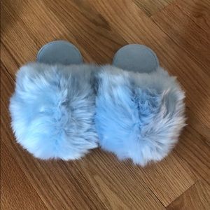 SUPER fluffy slippers!